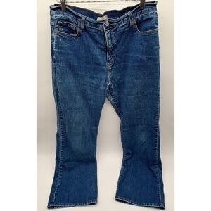 Levis 512 Jeans Womens 18M Blue Bootcut Stretch Denim Perfectly Slimming Classic